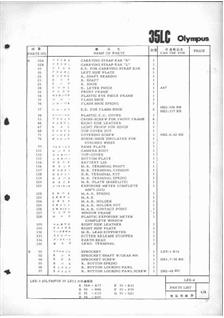 Olympus 35 LC manual. Camera Instructions.