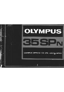 Olympus 35 SP manual. Camera Instructions.