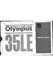 Olympus 35 LE manual. Camera Instructions.