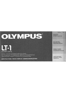 Olympus LT 1 manual. Camera Instructions.