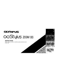Waarnemen douche Grijpen Olympus Mju Zoom 130 Printed Manual