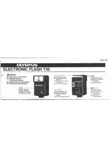 Olympus T 18 manual. Camera Instructions.