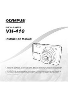 Olympus VH 410 manual. Camera Instructions.