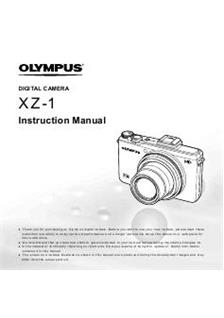 Olympus XZ 1 manual. Camera Instructions.