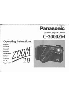 Panasonic C 3000 ZM manual. Camera Instructions.