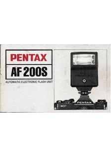 Pentax AF 200 manual. Camera Instructions.