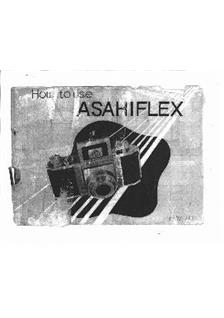 Pentax Asahiflex manual. Camera Instructions.