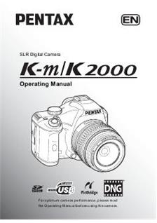 Pentax KM manual. Camera Instructions.