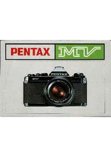 Pentax MV manual. Camera Instructions.