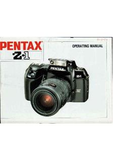 Pentax Z 1 manual. Camera Instructions.