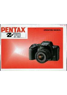 Pentax Z 70 manual. Camera Instructions.