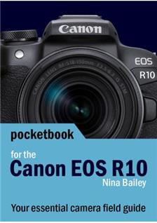 Canon EOS R10 manual. Camera Instructions.