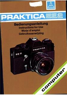 Praktica (VEB) EE 2 manual. Camera Instructions.