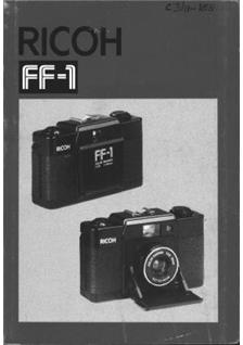 Ricoh FF 1 manual. Camera Instructions.