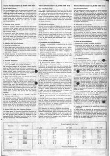 Rollei P 11 Universal manual. Camera Instructions.