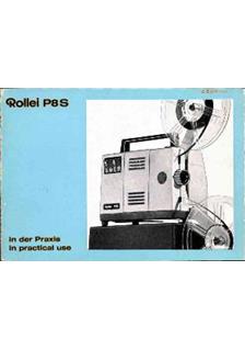 Rollei P 8 S manual. Camera Instructions.