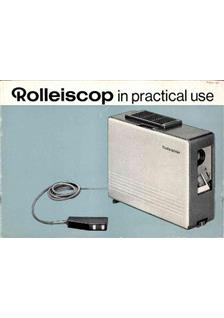 Rollei Rolleiscop manual. Camera Instructions.