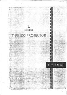 Siemens 800 manual. Camera Instructions.