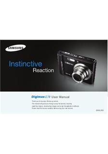 Samsung Digimax L 70 manual. Camera Instructions.