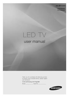 Samsung T27D390SW manual. Camera Instructions.