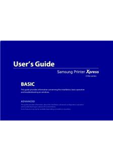 Samsung Xpress C46x Series manual. Camera Instructions.