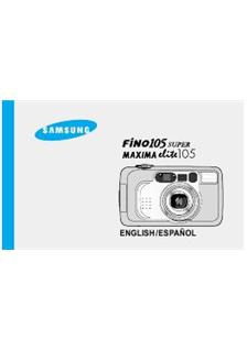 Samsung Fino 105 Super manual. Camera Instructions.