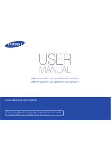 Samsung HMX W 350 manual. Camera Instructions.