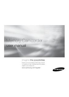 Samsung SMX F 34 manual. Camera Instructions.