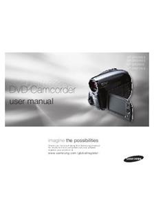 Samsung VP DX 210i manual. Camera Instructions.