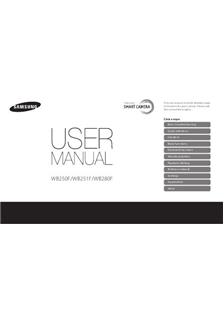 Samsung WB 250F manual. Camera Instructions.