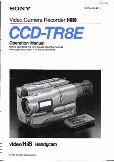 Blaupunkt CCR 900 H manual. Camera Instructions.