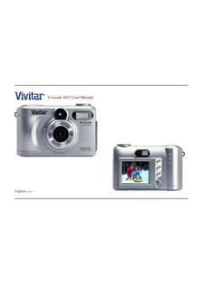 Vivitar ViviCam V 3615 manual. Camera Instructions.
