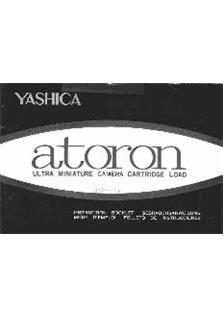 Yashica Atoron manual. Camera Instructions.