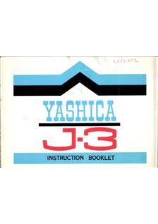 Yashica J 3 Reflex manual. Camera Instructions.