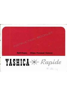 Yashica Rapide manual. Camera Instructions.