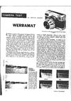 Werra (VEB) Werra manual. Camera Instructions.