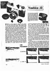 Yashica J 3 Reflex manual. Camera Instructions.
