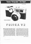 Fujifilm V 2 manual. Camera Instructions.