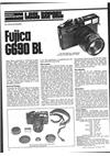 Fujifilm G 690 BL manual. Camera Instructions.