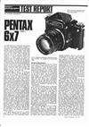 Pentax 6x7 manual. Camera Instructions.