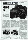 Nikon F 2 manual. Camera Instructions.