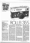 Rollei 35 S manual. Camera Instructions.