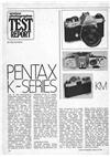 Pentax KM manual. Camera Instructions.