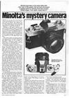 Minolta X 7 manual. Camera Instructions.