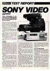 Sony HVC 4000 P manual. Camera Instructions.