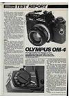 Olympus OM 4 manual. Camera Instructions.