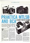 Praktica (VEB) BCA manual. Camera Instructions.