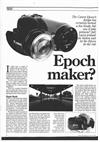 Canon Epoca manual. Camera Instructions.