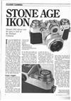 Zeiss Ikon Contarex manual. Camera Instructions.