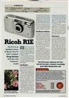 Ricoh R 1 E manual. Camera Instructions.